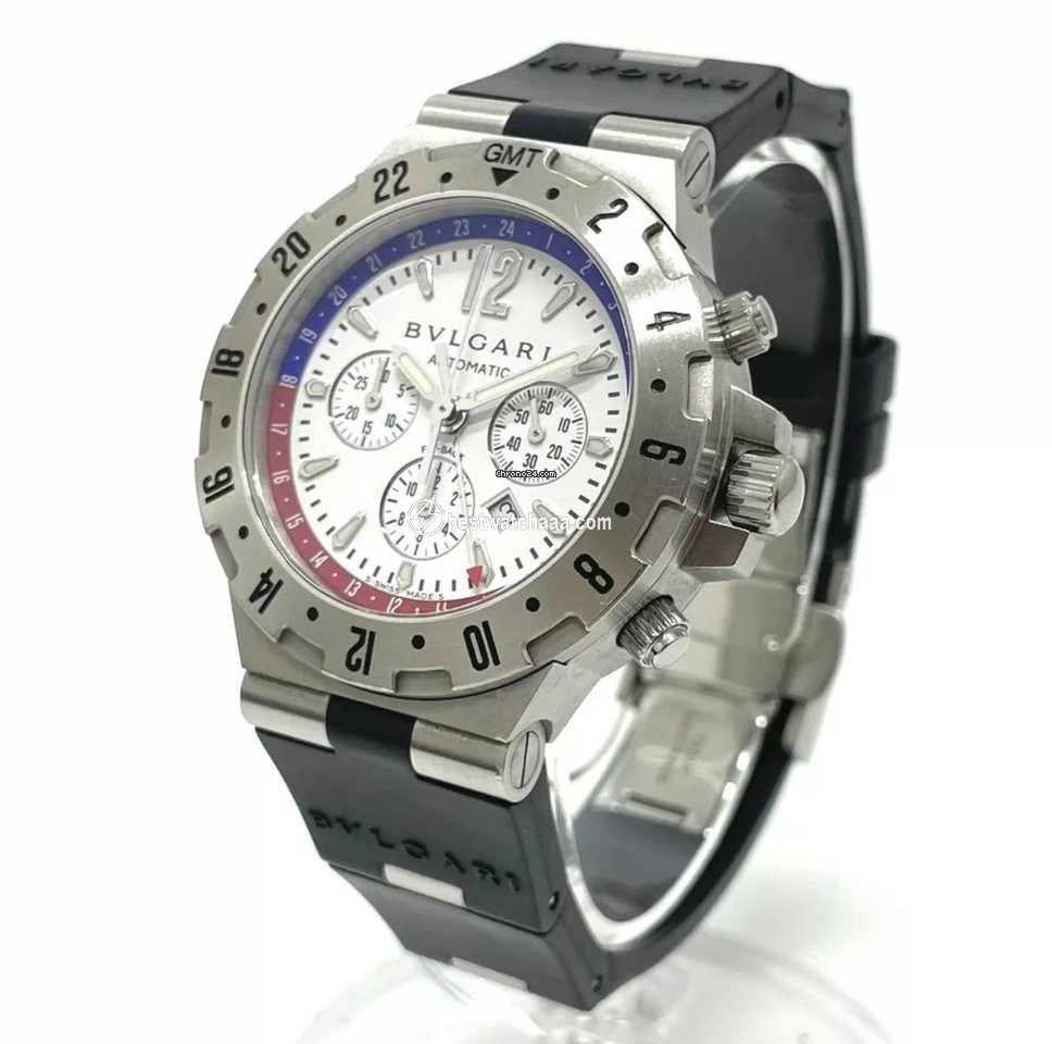 IMG_9086 Bulgari Diagono Mens watch Unisex Automatic Steel GMT40SFB 3