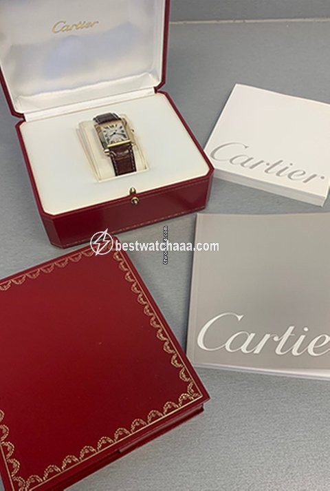 IMG_9086 Cartier Tank Francaise Mens watch Unisex Automatic Yellow gold W5000156 3