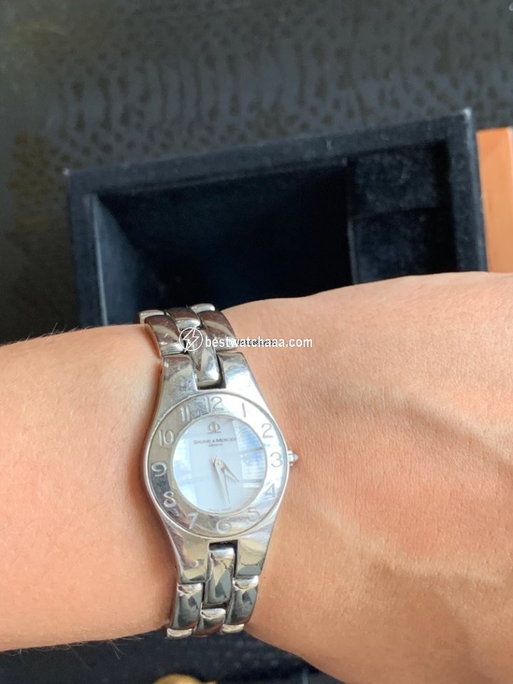 IMG_9086 Baume & Mercier Linea Womens watch Quartz Steel 65305 3