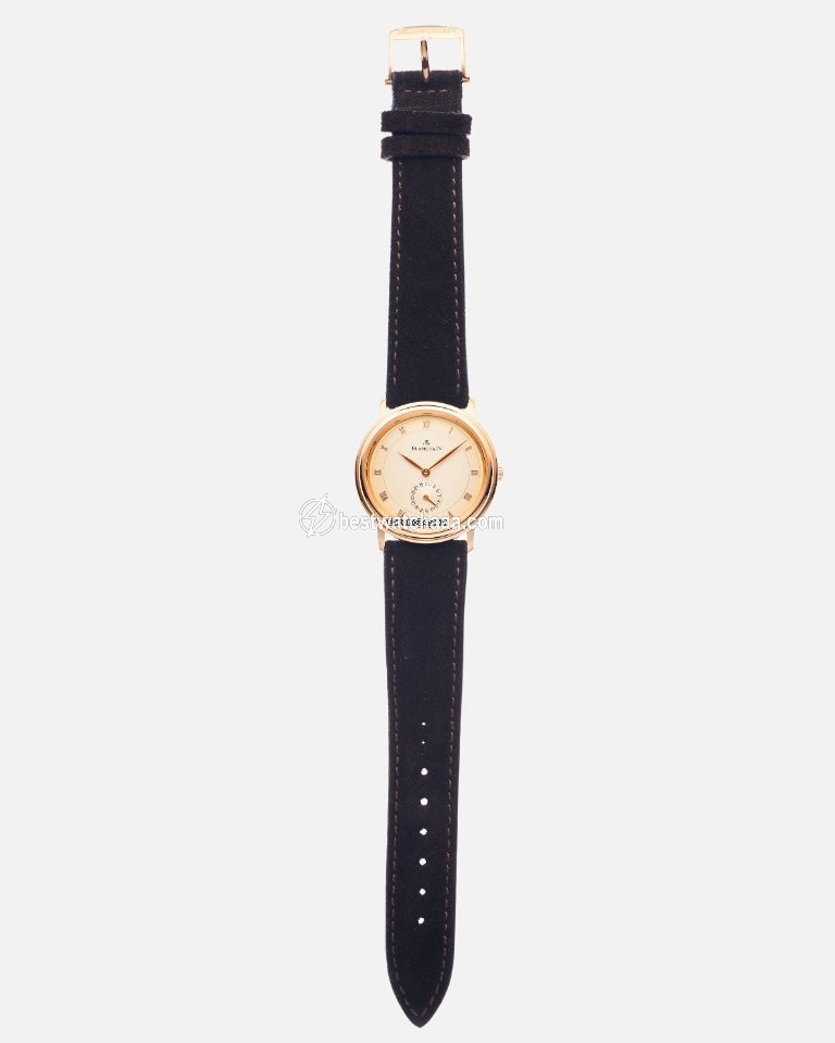 IMG_9086 Blancpain Villeret Mens watch Unisex Manual winding Rose gold 4795 3