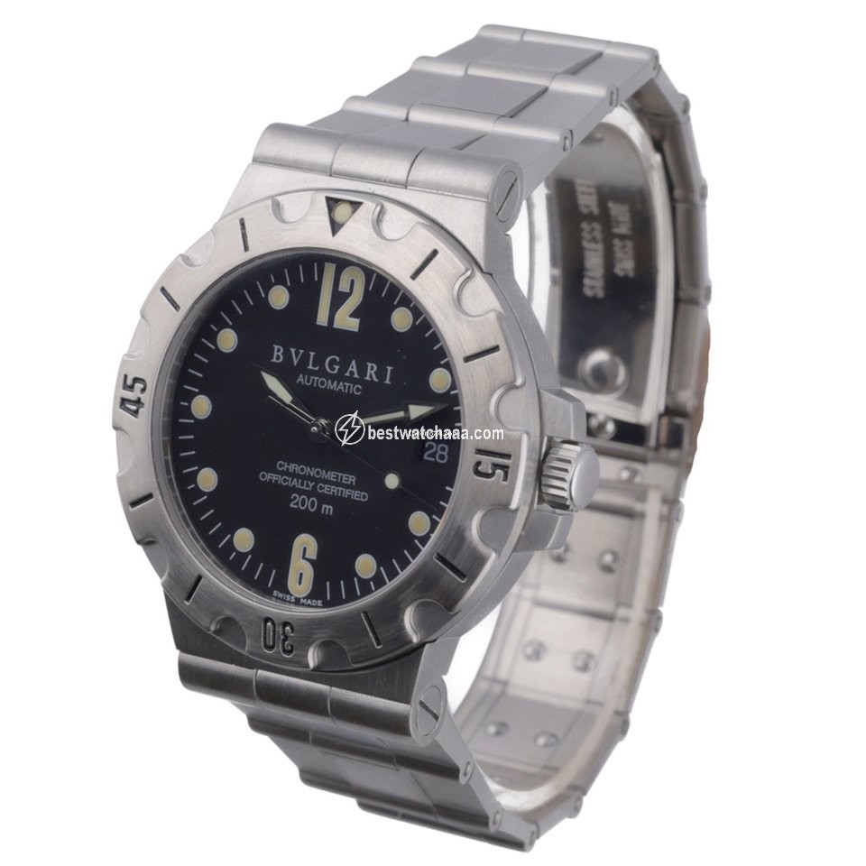 IMG_9086 Bulgari Diagono Mens watch Unisex Automatic Steel SD 38 S 3