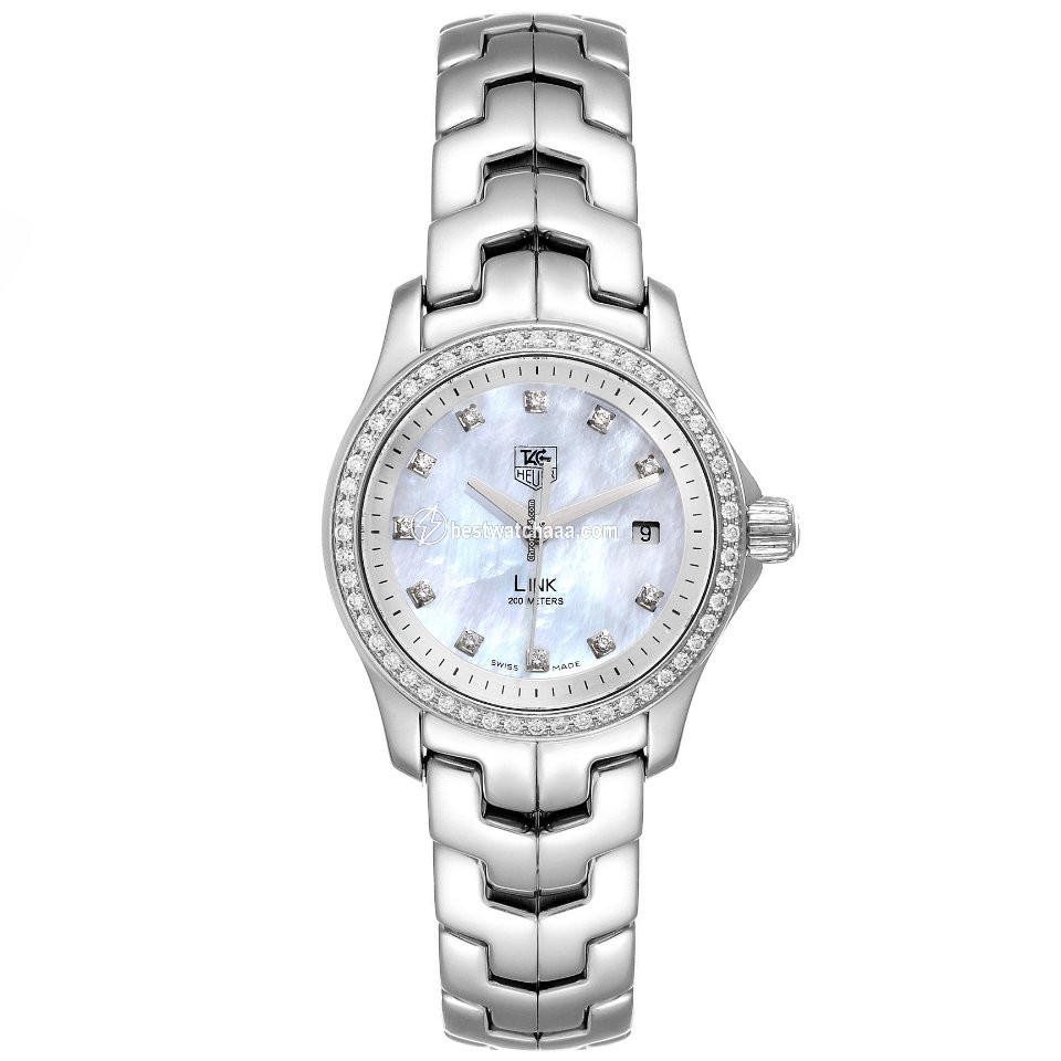 IMG_9086 TAG Heuer Link Lady Womens watch Quartz Steel WJF1319 3