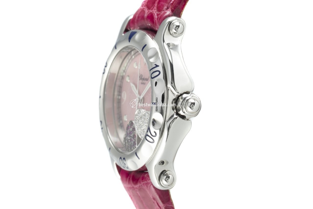 IMG_9086 Chopard Happy Sport Womens watch Quartz Steel 27 8951 3