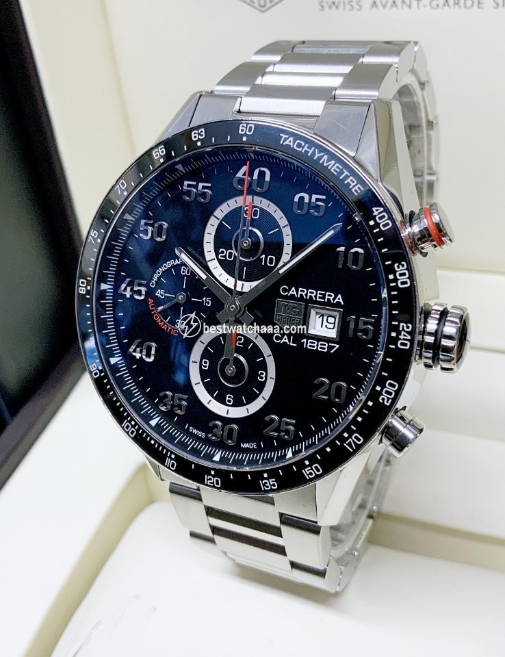 IMG_9086 TAG Heuer Carrera Calibre 1887 Mens watch Unisex Automatic Steel CAR2A10.BA0799 3