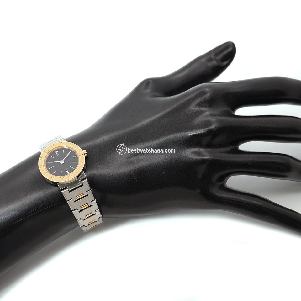 IMG_9086 Bulgari Bulgari Womens watch Quartz Gold Steel BB 23 SGD 3