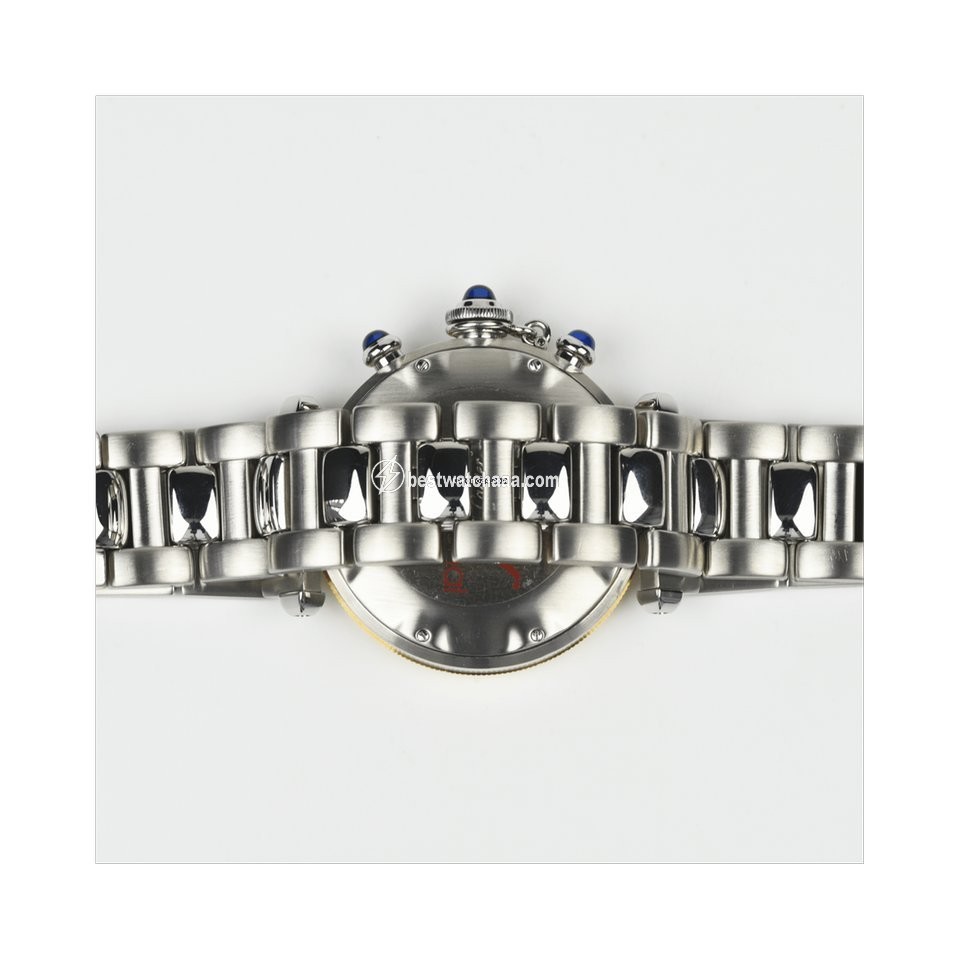 IMG_9086 Cartier Pasha Mens watch Unisex Quartz Gold Steel 1032 3