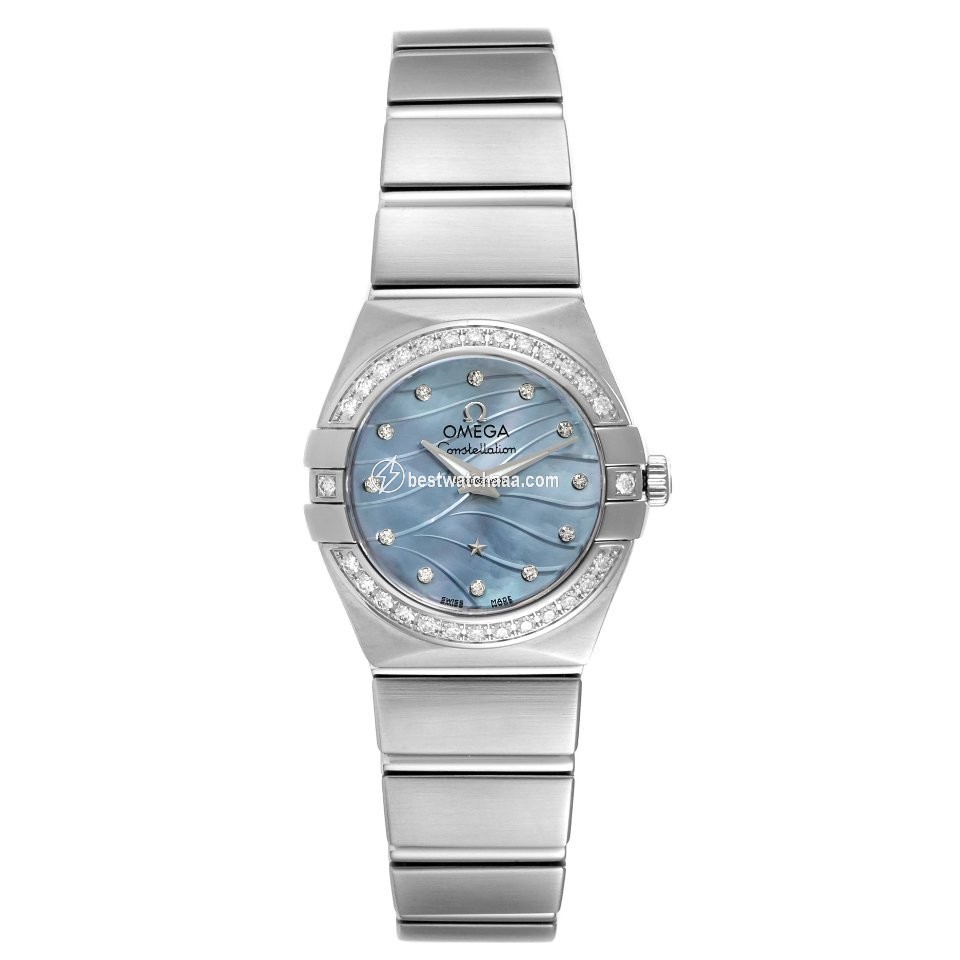 IMG_9086 Omega Constellation Quartz Womens watch Quartz Steel 123.15.24.60.57.001 3