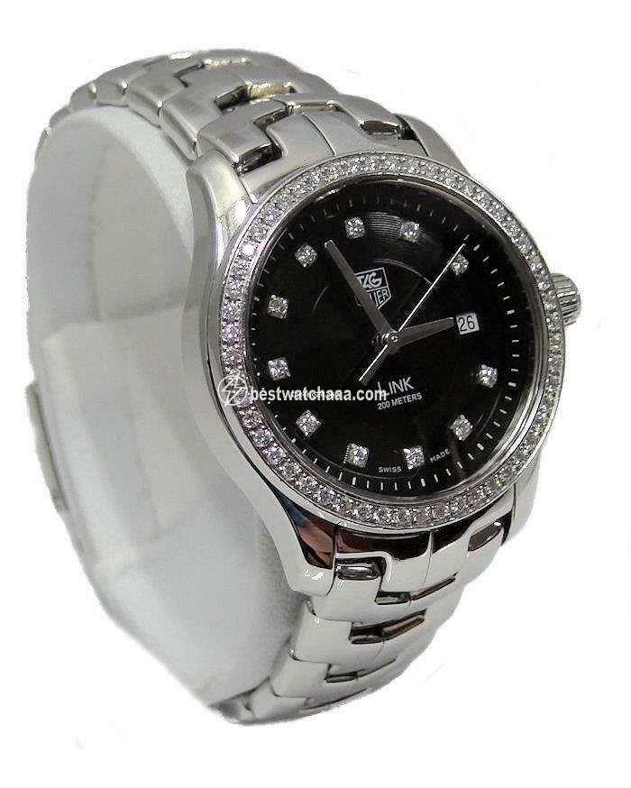 IMG_9086 TAG Heuer Link Lady Womens watch Quartz Steel WJF131A 3