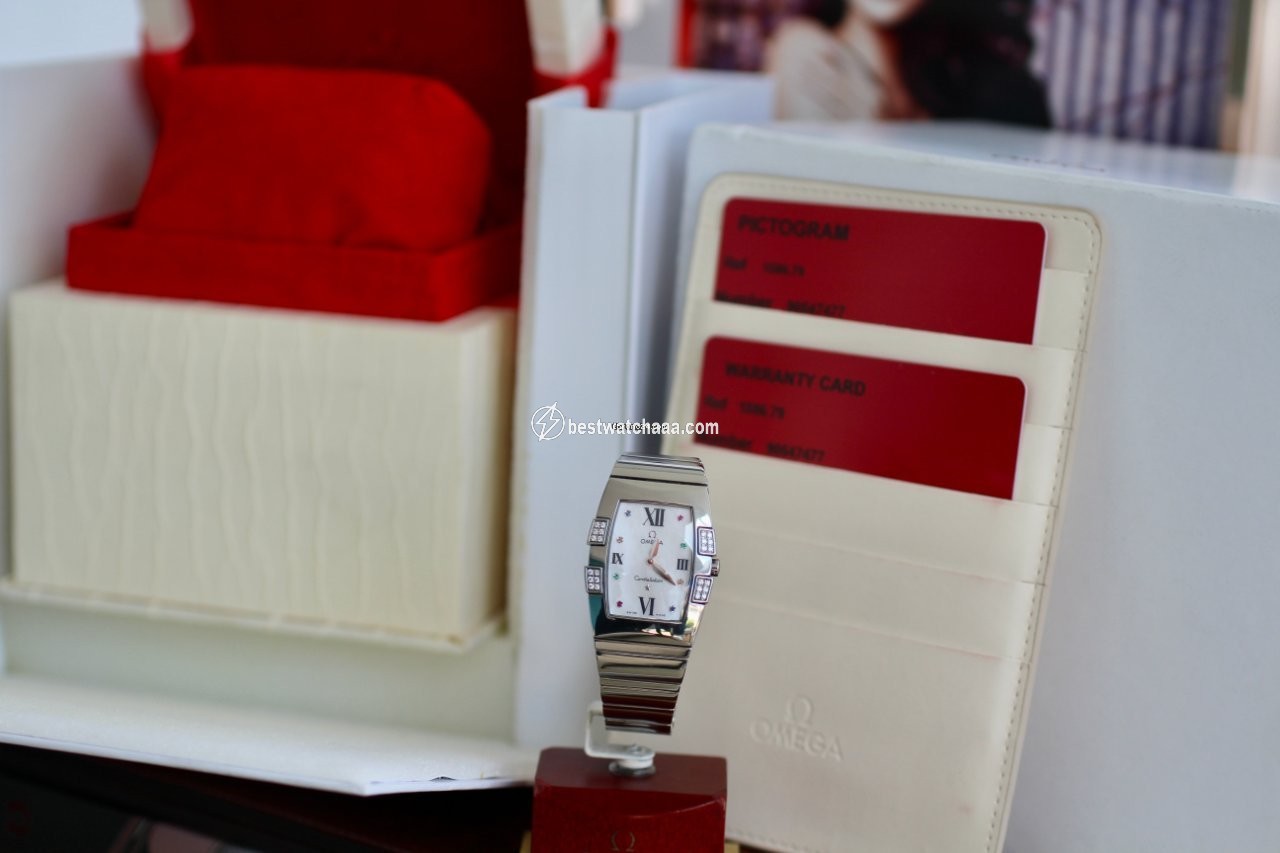 IMG_9086 Omega Constellation Womens watch Quartz Steel 1586.79.00 3
