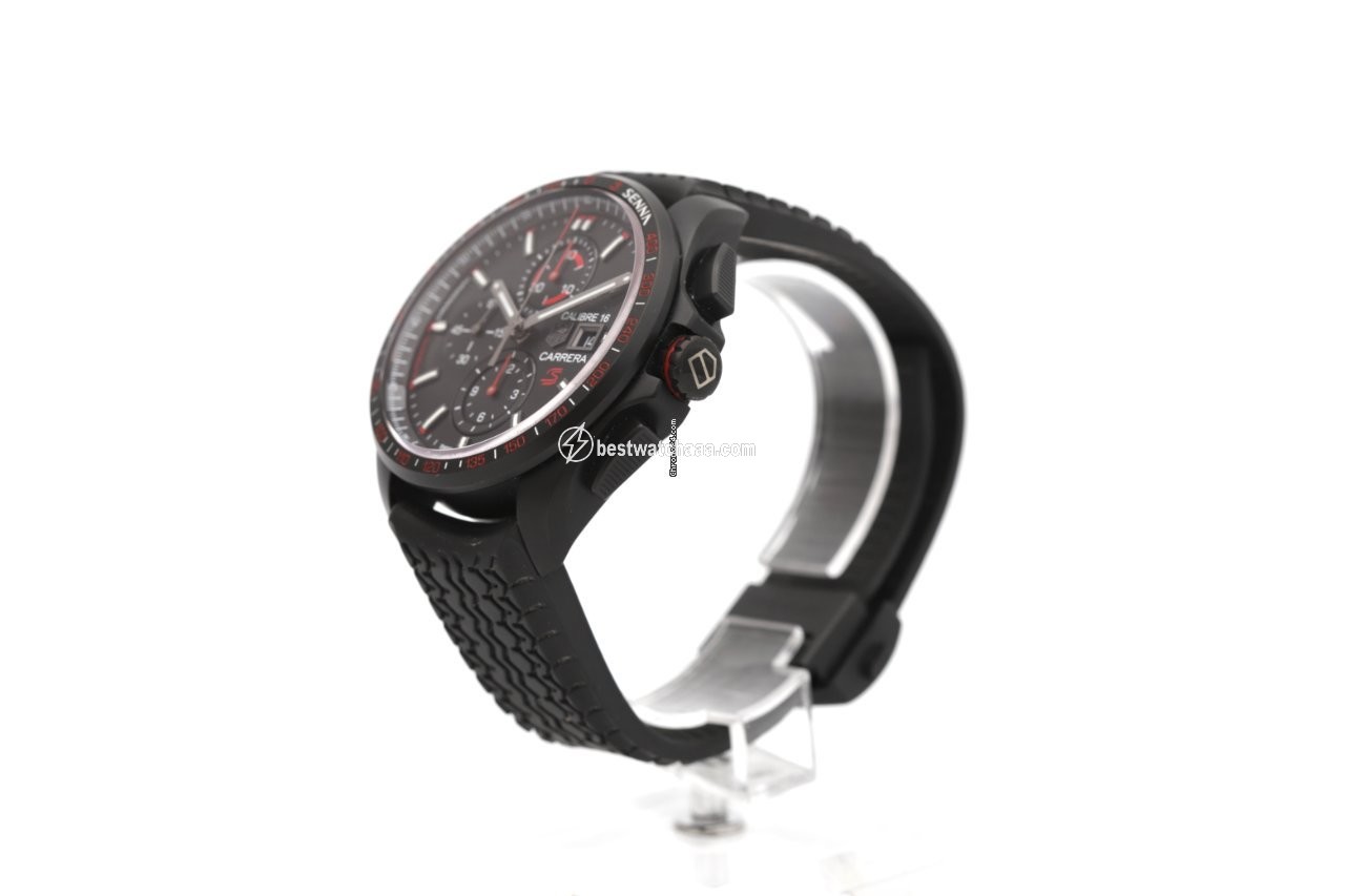 IMG_9086 TAG Heuer Carrera Calibre 16 Mens watch Unisex Automatic Titanium CBB2080.FT6042 3