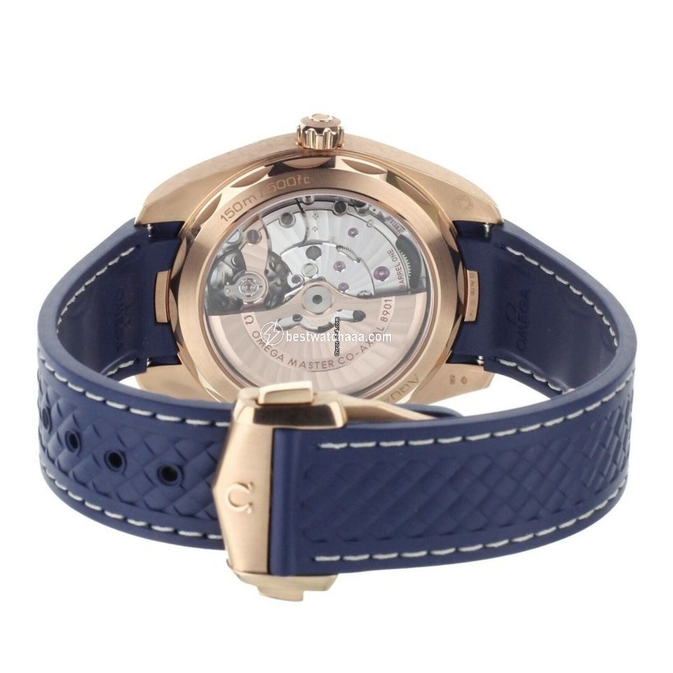 IMG_9086 Omega Seamaster Aqua Terra Mens watch Unisex Automatic Rose gold 220.52.41.21.03.001 3
