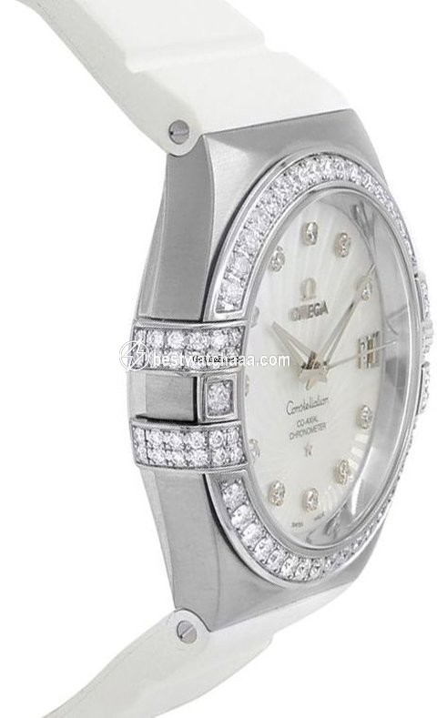 IMG_9086 Omega Constellation Ladies Womens watch Automatic White gold 12357352055005 3