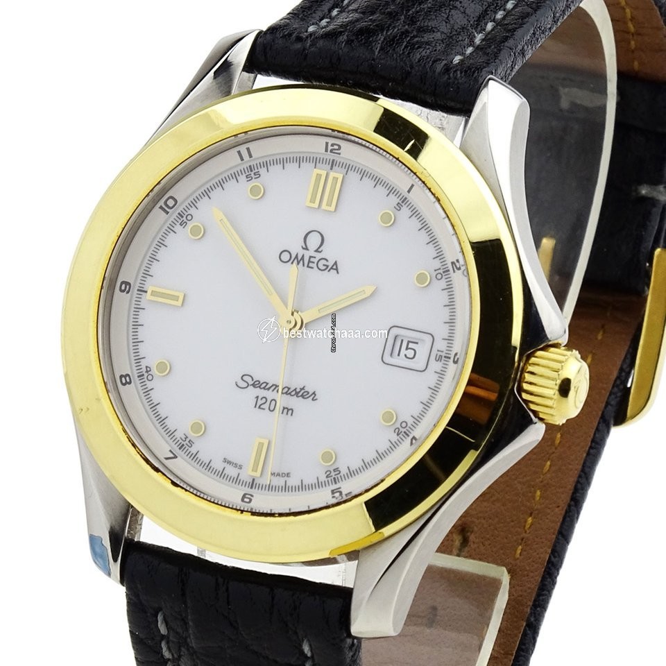 IMG_9086 Omega Seamaster Mens watch Unisex Quartz Gold Steel 2711.20.31 3