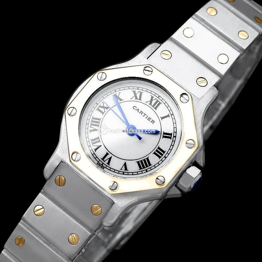IMG_9086 Cartier Womens watch Automatic Gold Steel 8447ST 3