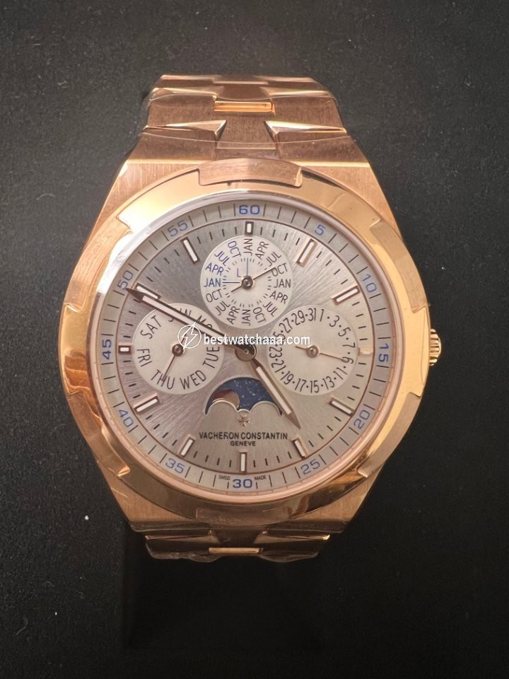 IMG_9086 Vacheron Constantin Overseas Mens watch Unisex Automatic Rose gold 4300V 120R-B064 3