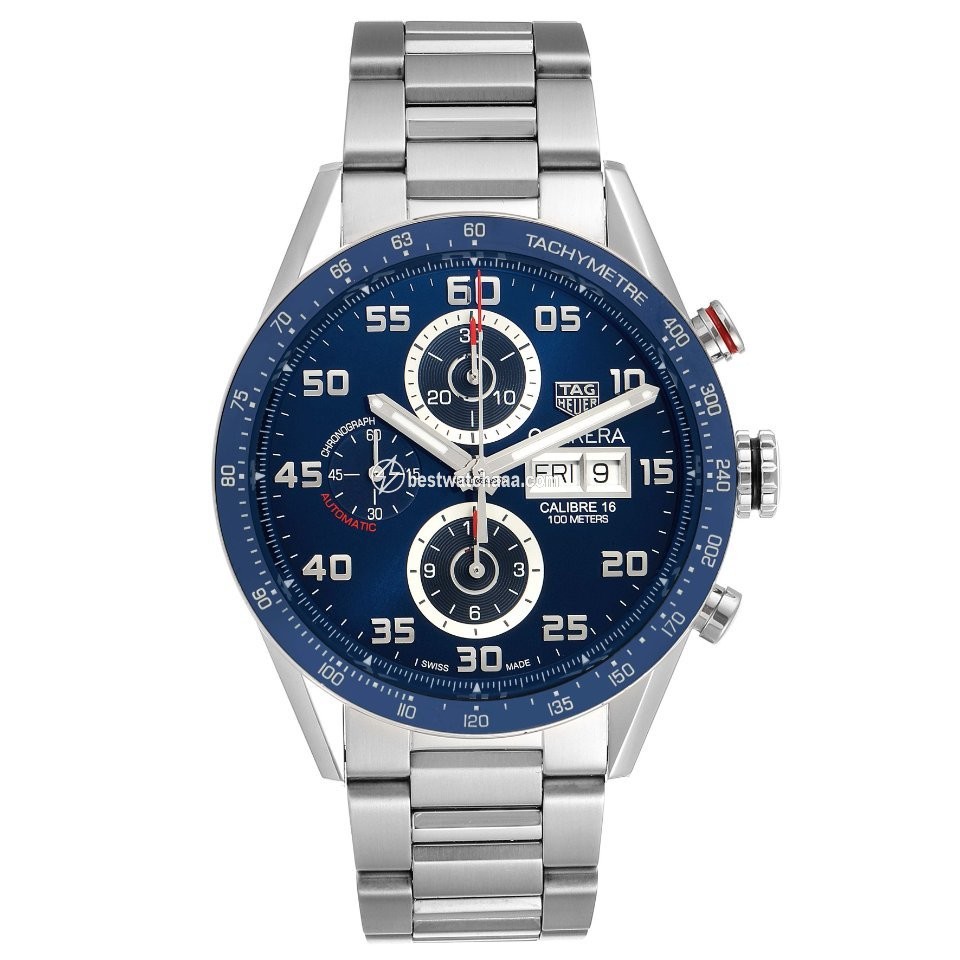 IMG_9086 TAG Heuer Carrera Calibre 16 Mens watch Unisex Automatic Steel CV2A1V.BA0738 3