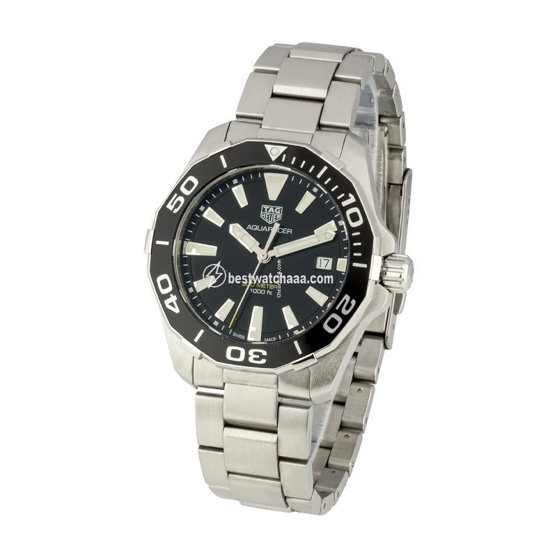 IMG_9086 TAG Heuer Aquaracer 300M Mens watch Unisex Quartz Steel WAY111A 3