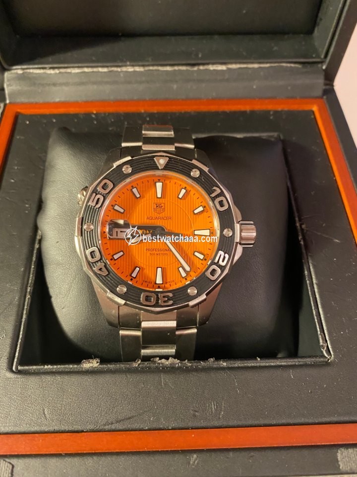 IMG_9086 TAG Heuer Aquaracer 500M Mens watch Unisex Quartz Steel WAJ 1113 3