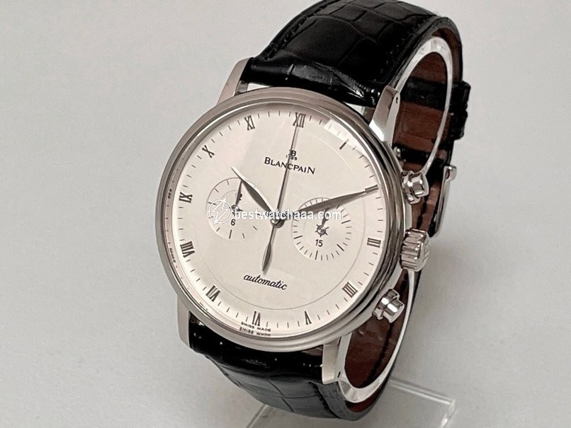 IMG_9086 Blancpain Villeret Mens watch Unisex Automatic White gold 4082-1542-55 3
