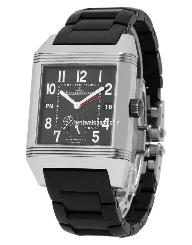 IMG_9086 Jaeger-LeCoultre Reverso Squadra Hometime Mens watch Unisex Automatic Steel 700867P 3