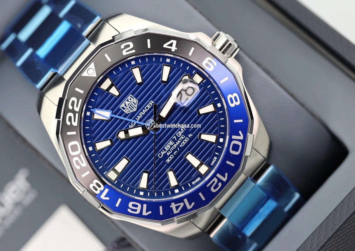 IMG_9086 TAG Heuer Aquaracer 300M Mens watch Unisex Automatic Steel WAY201T.BA0927 3