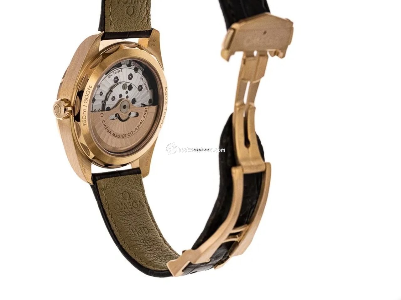 IMG_9086 Omega Seamaster Aqua Terra Mens watch Unisex Automatic Rose gold 220.53.41.21.13.001 3