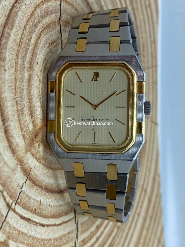 IMG_9086 Audemars Piguet Royal Oak Mens watch Unisex Quartz Gold Steel 6009 3