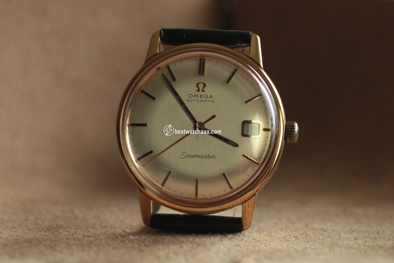 IMG_9086 Omega Seamaster Mens watch Unisex Automatic Yellow gold 166.037 Vintage Seamaster 3