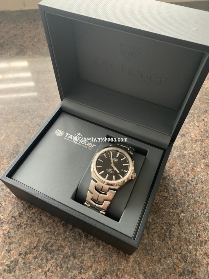 IMG_9086 TAG Heuer Link Calibre 5 Mens watch Unisex Automatic Steel WBC2110.BA0603 3