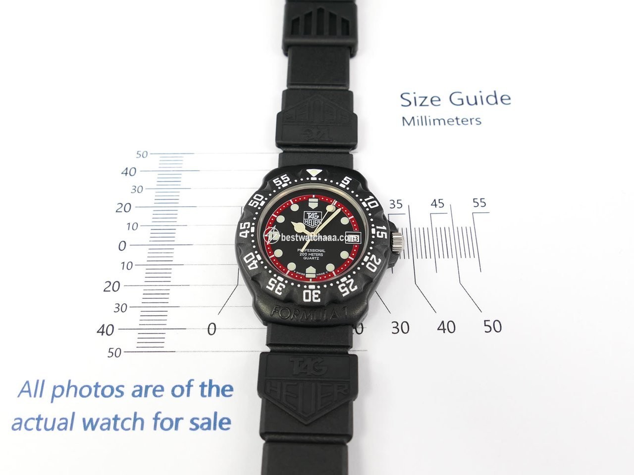 IMG_9086 TAG Heuer Formula 1 Quartz Mens watch Unisex Quartz Plastic 383.513 1 3
