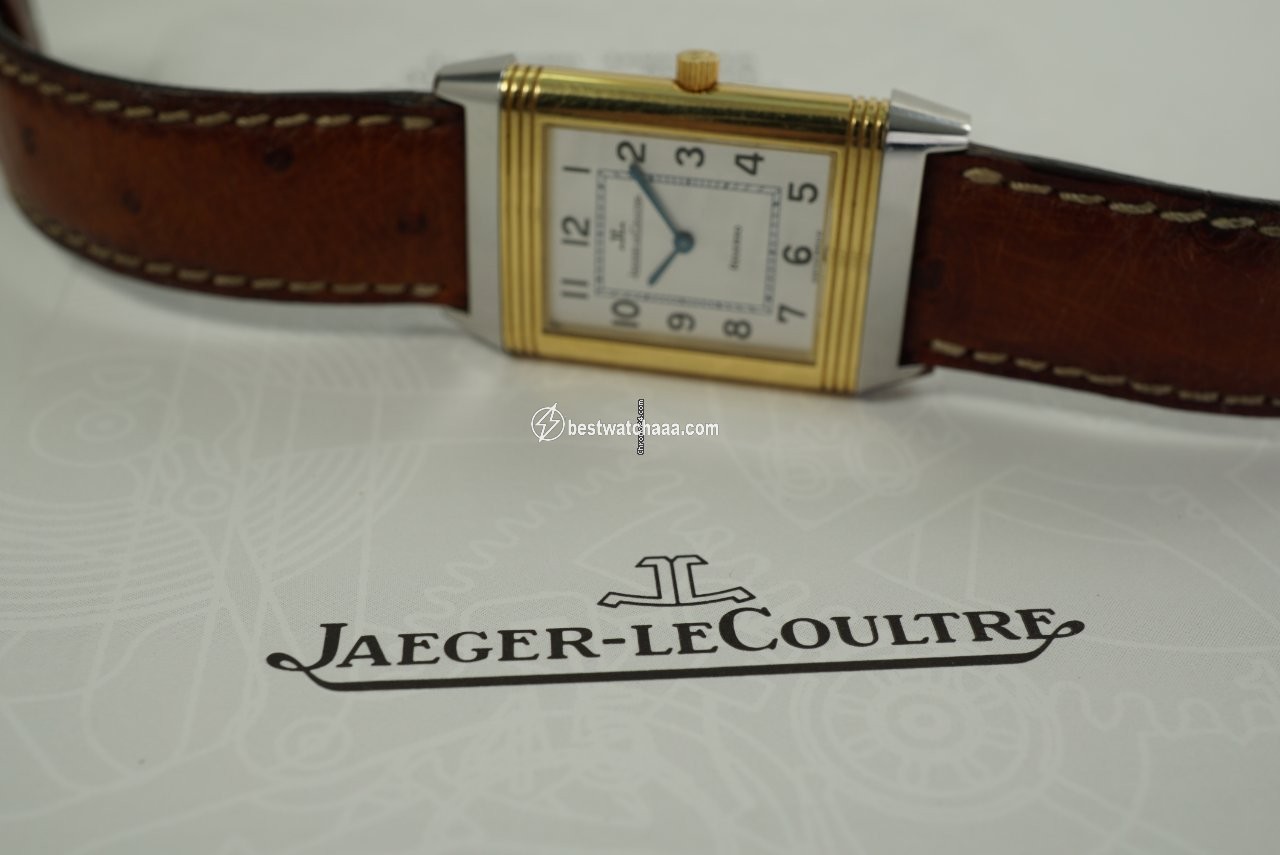 IMG_9086 Jaeger-LeCoultre Reverso Classique Mens watch Unisex Quartz Gold Steel 250.5.08 3