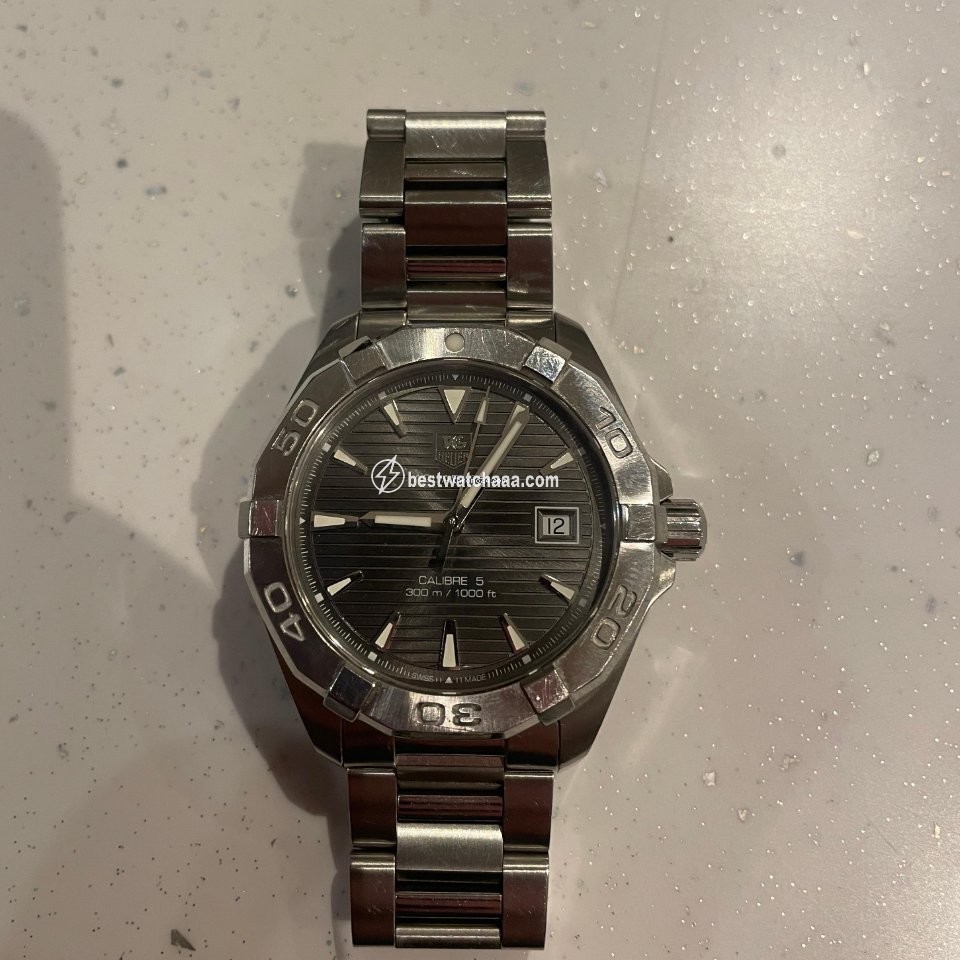 IMG_9086 TAG Heuer Aquaracer 300M Mens watch Unisex Automatic Steel WAY2113.BA0928 3