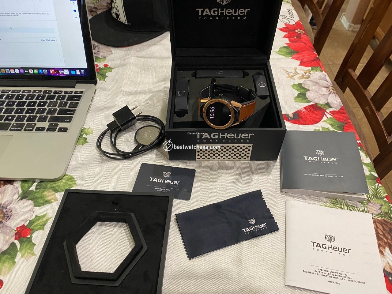 IMG_9086 TAG Heuer Connected Mens watch Unisex Quartz Rose gold SBF8A5000.32FT6110 3
