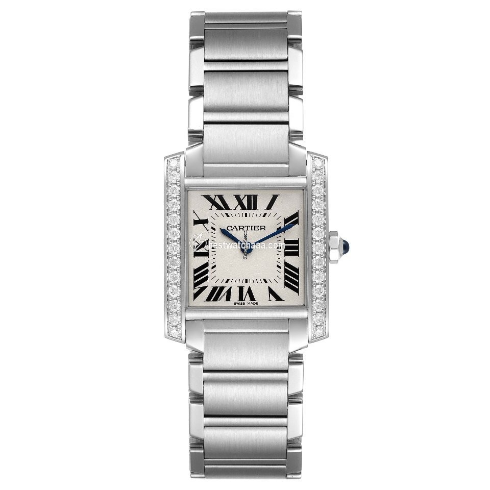 IMG_9086 Cartier Tank Francaise Womens watch Quartz W4TA0009 3
