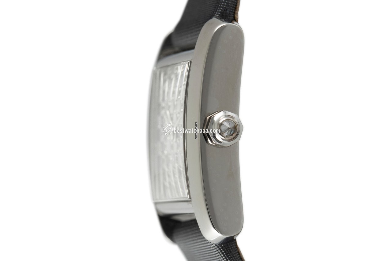 IMG_9086 Cartier Tank Francaise Womens watch Quartz White gold 2517 3
