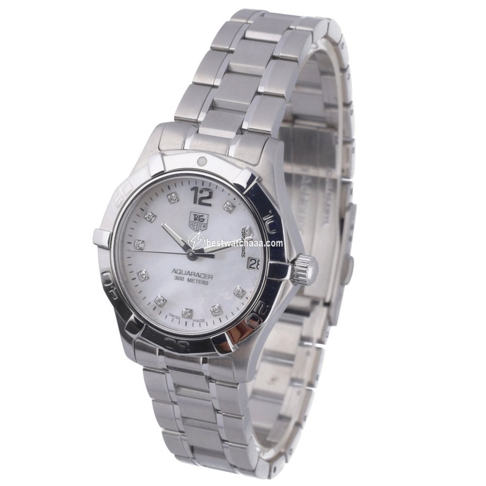 IMG_9086 TAG Heuer Aquaracer Lady Womens watch Quartz Steel WAF1312 3