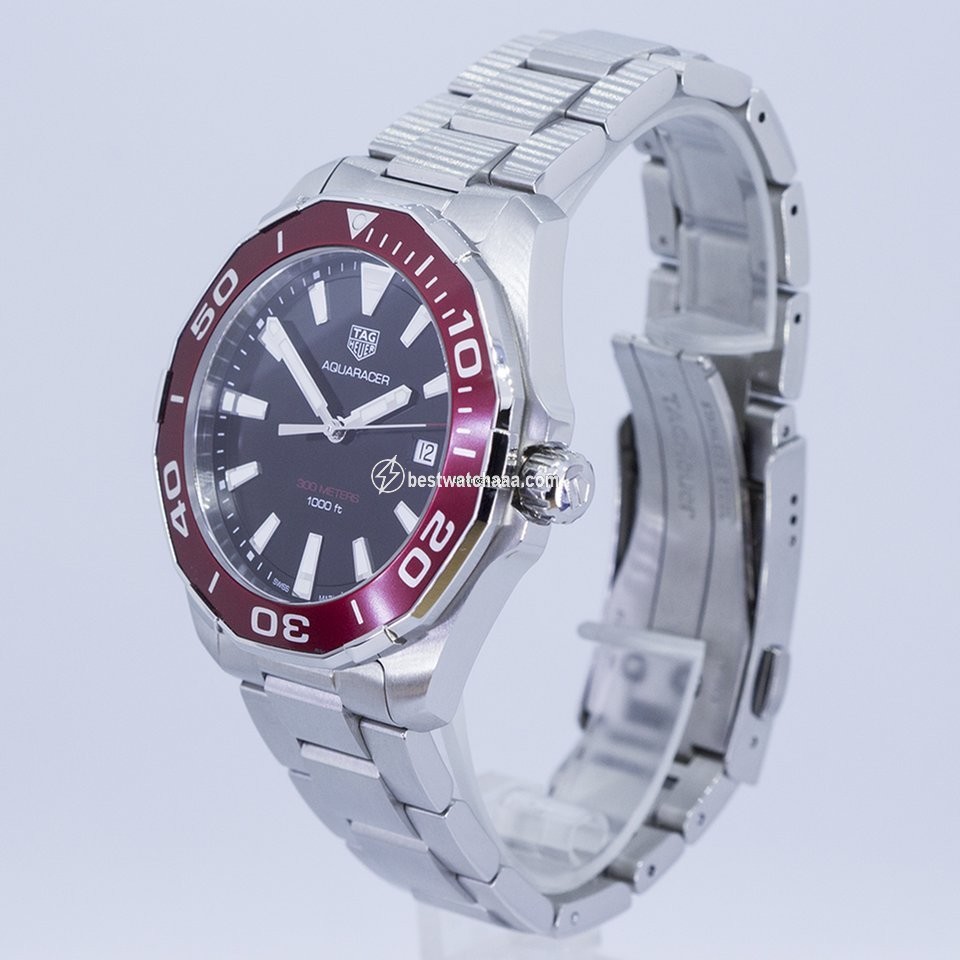 IMG_9086 TAG Heuer Aquaracer Mens watch Unisex Quartz Steel WAY101B.BA0746 3