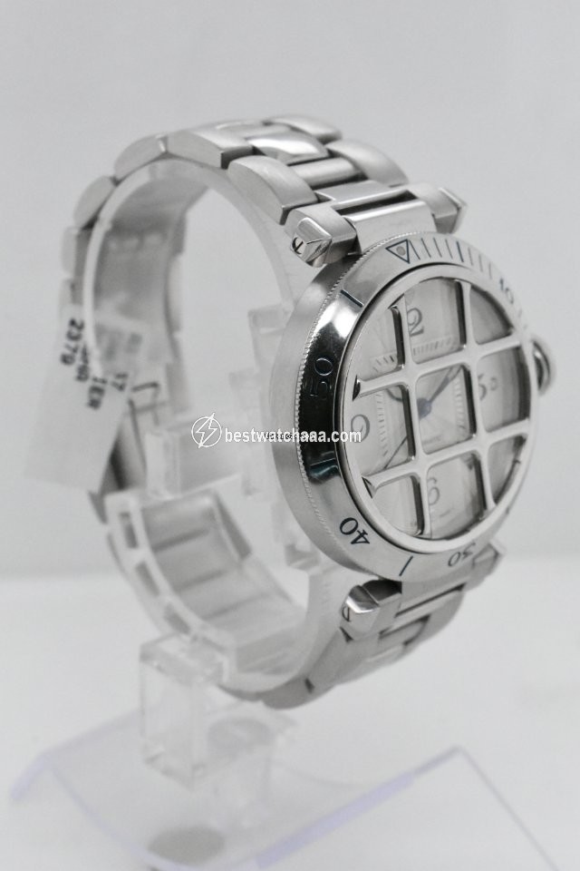 IMG_9086 Cartier Pasha Mens watch Unisex Automatic Steel 2379 3