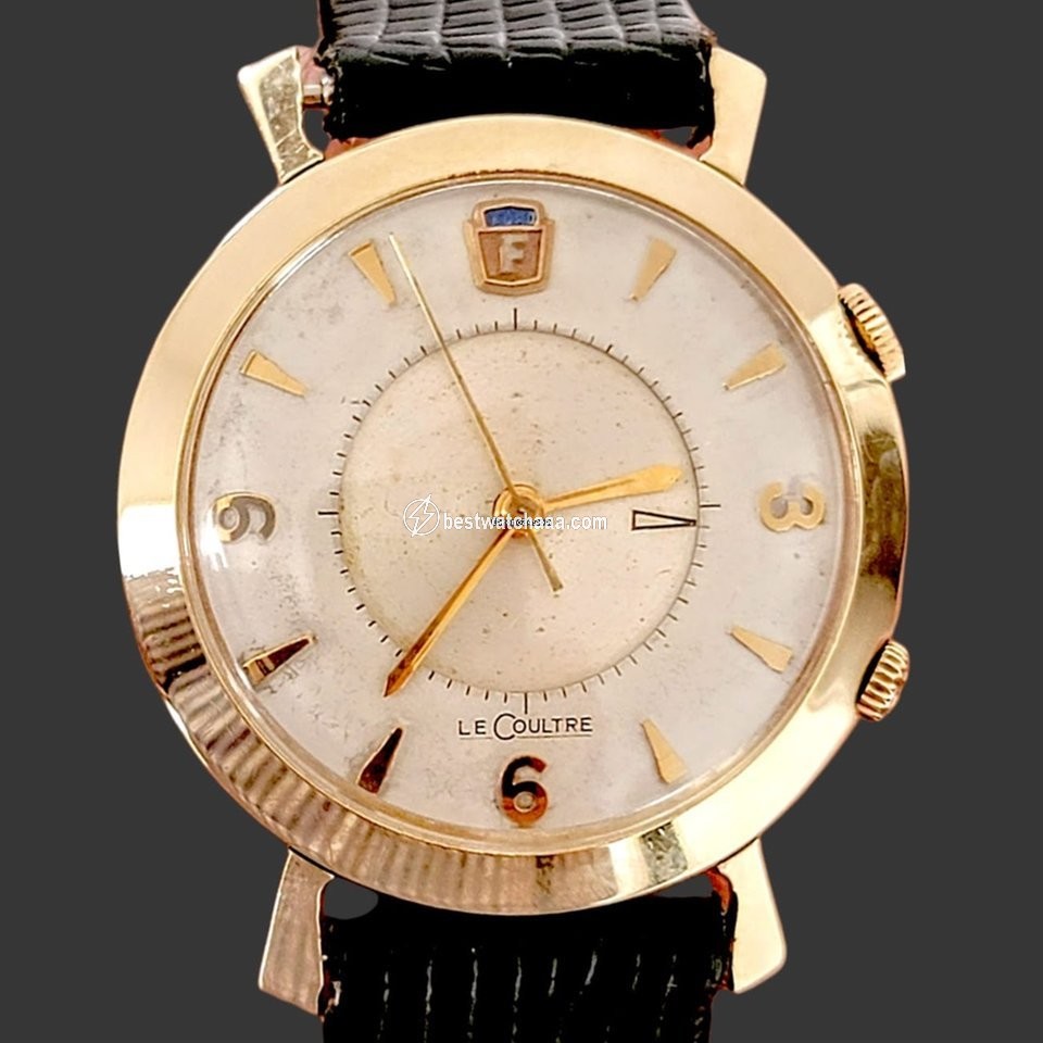 IMG_9086 Jaeger-LeCoultre Mens watch Unisex Manual winding Gold Steel Jaeger-LeCoultre Memovox Ref. 3015 3