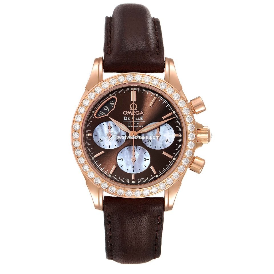 IMG_9086 Omega De Ville Co-Axial Womens watch Automatic Rose gold 4877.60.37 3