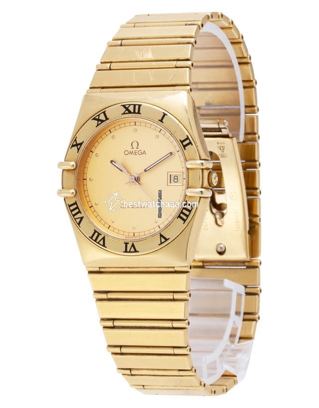 IMG_9086 Omega Constellation Mens watch Unisex Quartz Yellow gold 1112.30.00 3