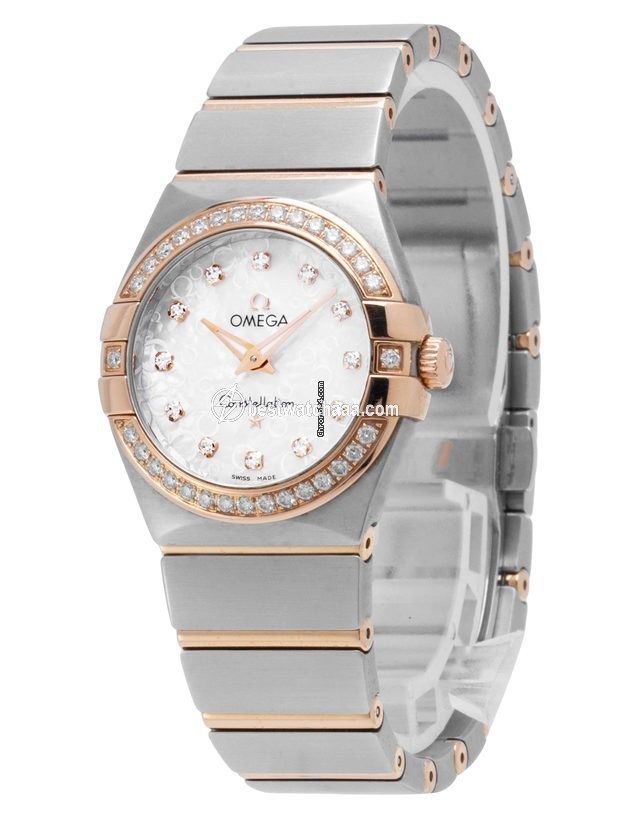 IMG_9086 Omega Constellation Quartz Mens watch Unisex Quartz Steel 123.25.27.60.55.009 3