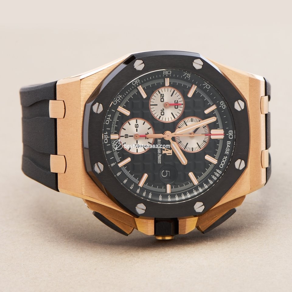 IMG_9086 Audemars Piguet Royal Oak Offshore Chronograph Mens watch Unisex Automatic Rose gold 26400RO 3