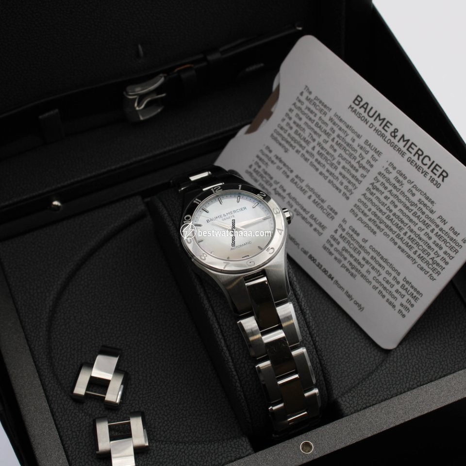 IMG_9086 Baume & Mercier Linea Womens watch Automatic Steel M0A10035 3