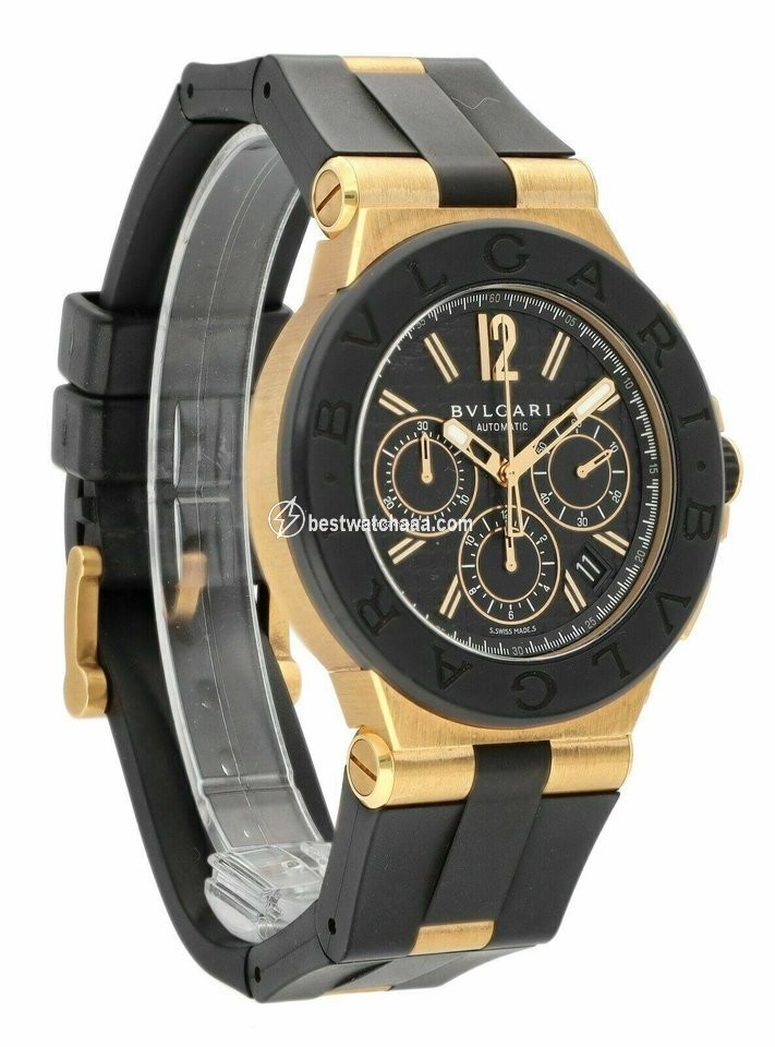 IMG_9086 Bulgari Diagono Automatic Yellow gold 101634 3