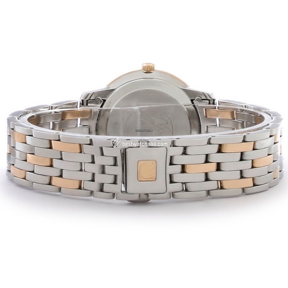 IMG_9086 Omega De Ville Prestige Womens watch Quartz Gold Steel 424.20.27.60.52.002 3