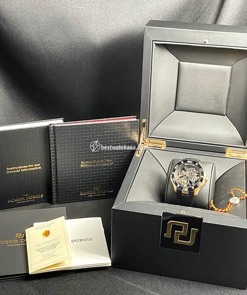 IMG_9086 Roger Dubuis Pulsion Mens watch Unisex Manual winding Rose gold RDDBPU0001 3