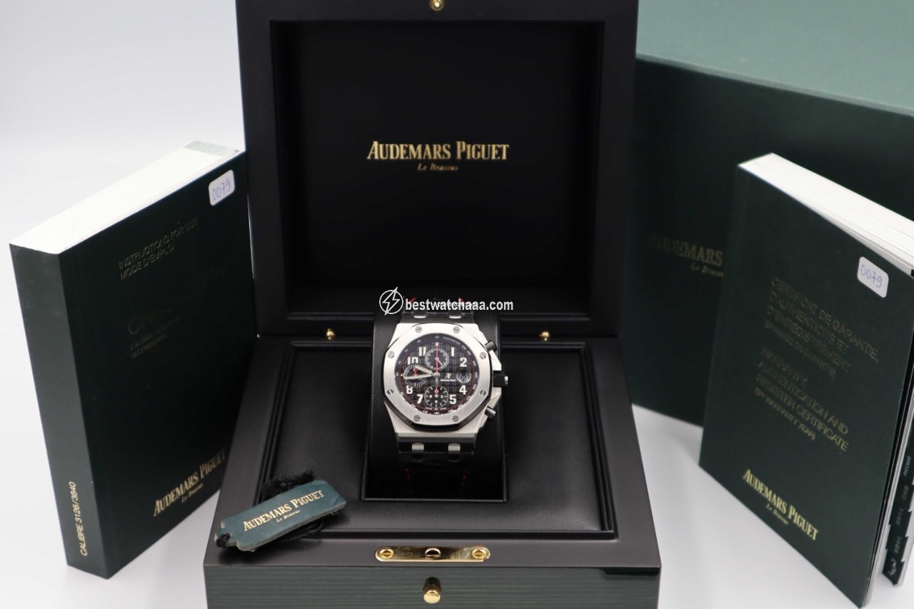 IMG_9086 Audemars Piguet Royal Oak Offshore Chronograph Mens watch Unisex Automatic Steel 26470ST.OO.A101CR.01 3