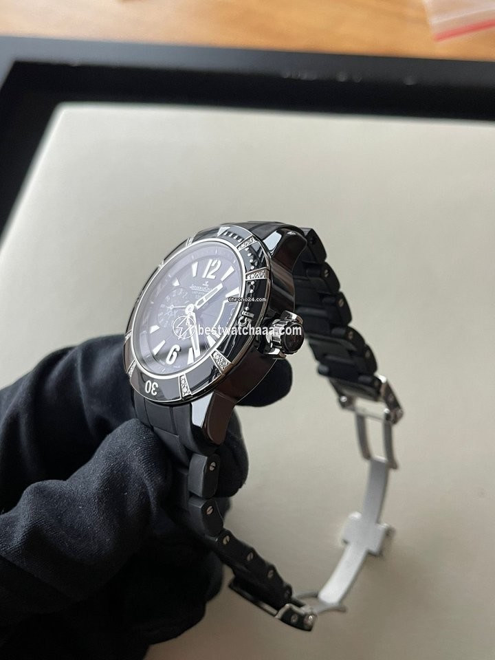 IMG_9086 Jaeger-LeCoultre Master Compressor Diving GMT Womens watch Automatic Ceramic 161.l.61.S 3