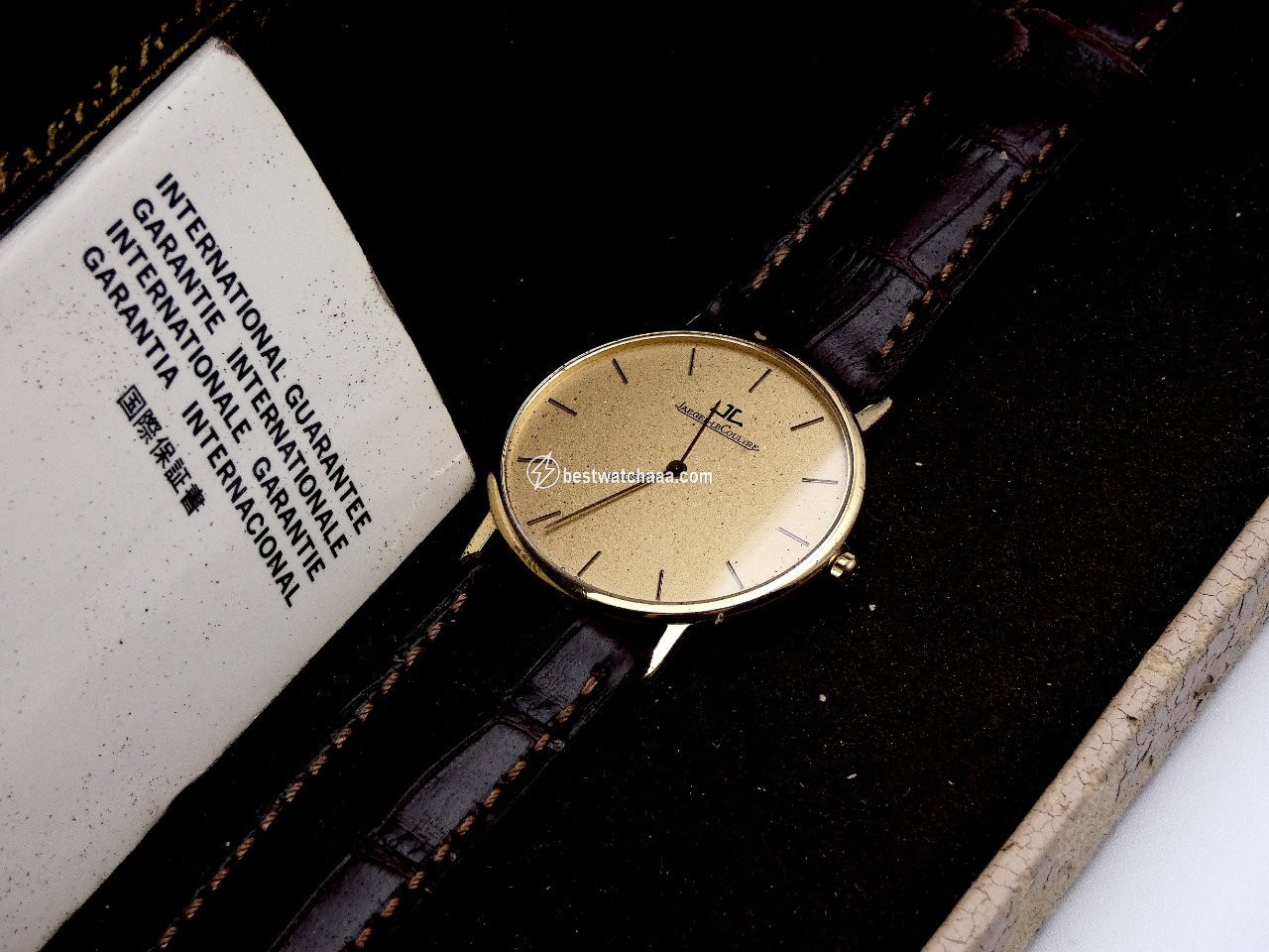 IMG_9086 Jaeger-LeCoultre Mens watch Unisex Quartz Yellow gold 140.111.11 3